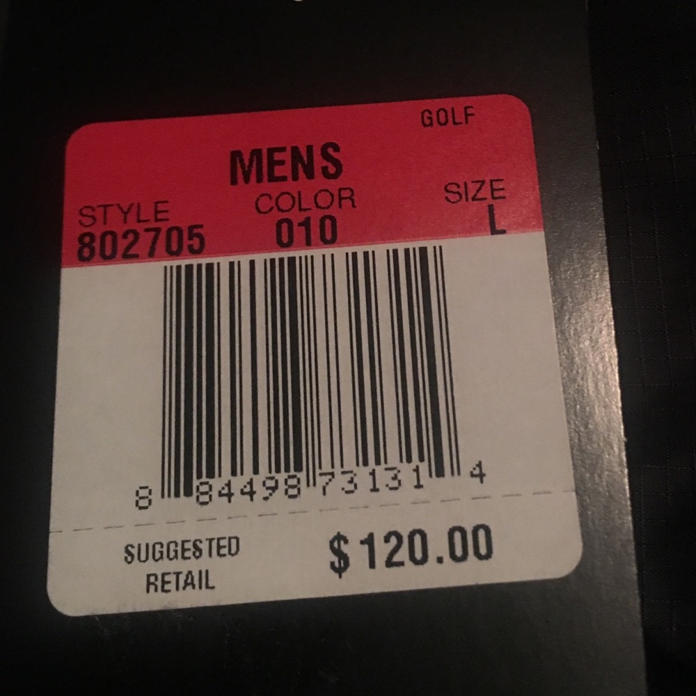 Nike Golf Dri-Fit Size (L) Retail 120$ - Picture 3 of 3